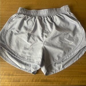 Nike Gray Athletic Shorts Lightweight Moisture-Wicking